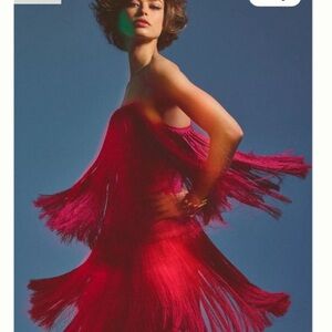 Anthropologie fringe ombré dress size small new with tags